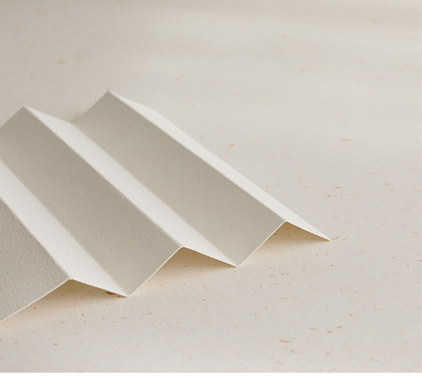 Gefaltetes Papier